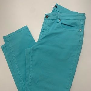 Eileen Fisher Turquoise Denim Pants